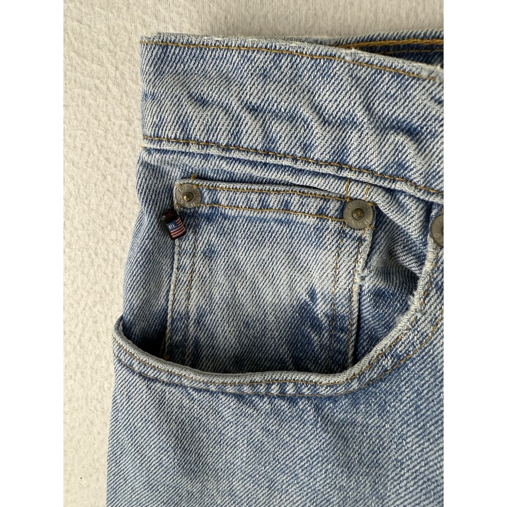 Ralph Lauren Polo Jeans Co. Womens 8/29 Mid-Rise Stretch Denim Blue Relaxed Fit - Picture 6 of 11